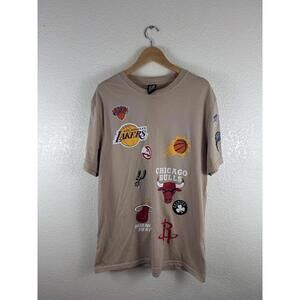 “Ultra Game” NBA All-Over Logo T-Shirt featuring a multi-team